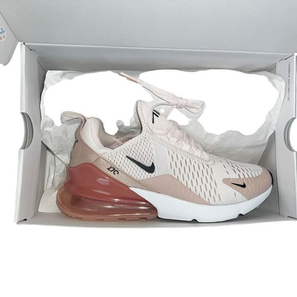 Nike Air Max 270 Women’s Shoes Light Soft Pink Black Size 9 NIB - Picture 8 of 8